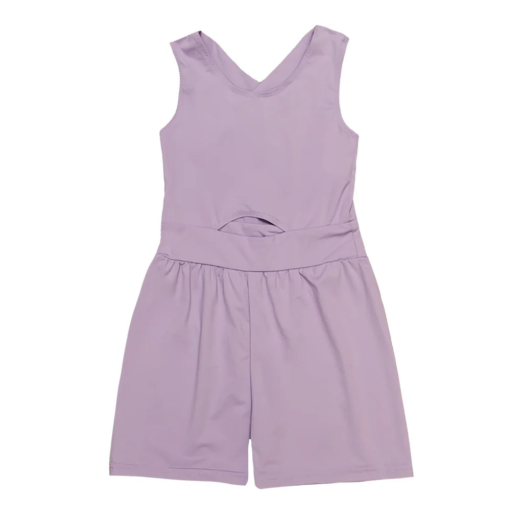 Lavender Kid Romper