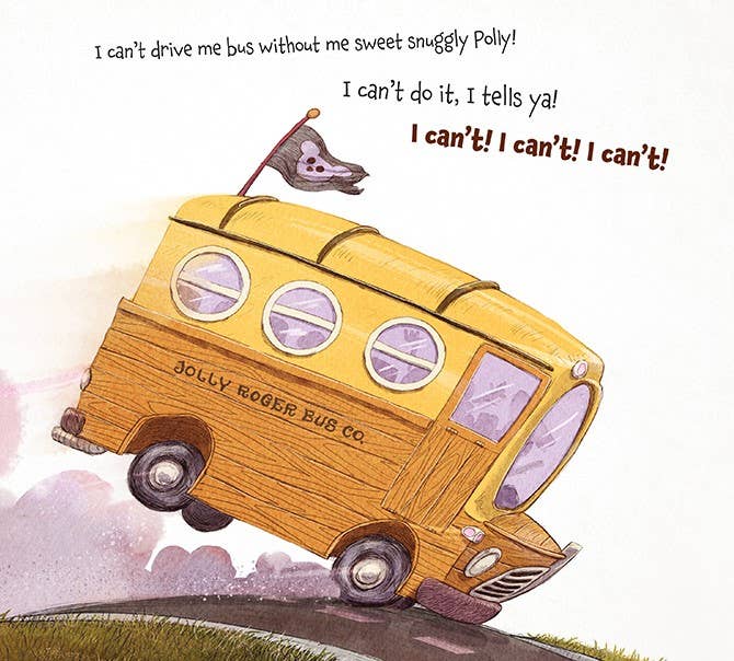 Kindergarrrten Bus Picture Book