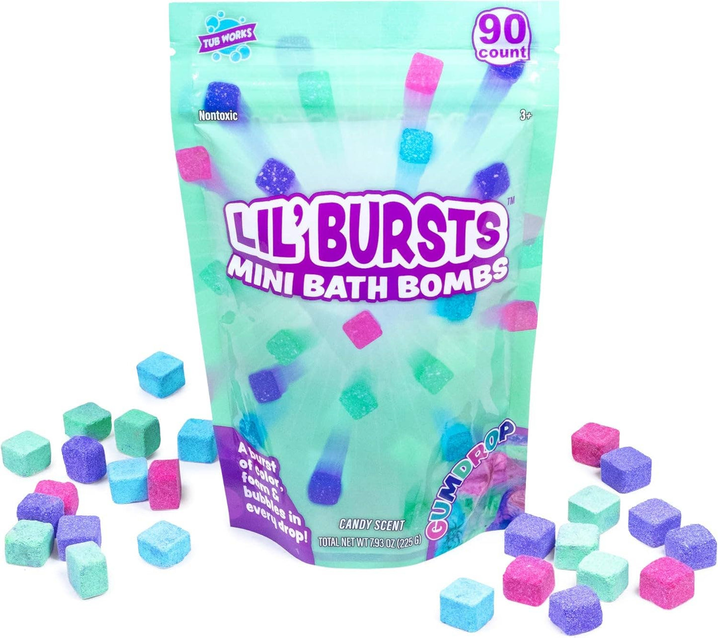 Gumdrop- Lil' Bursts™ Mini Bath Bombs for Kids