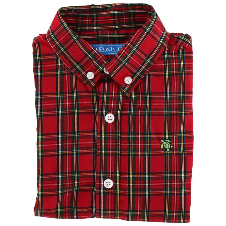 Roscoe Button Down Shirt - Tartan