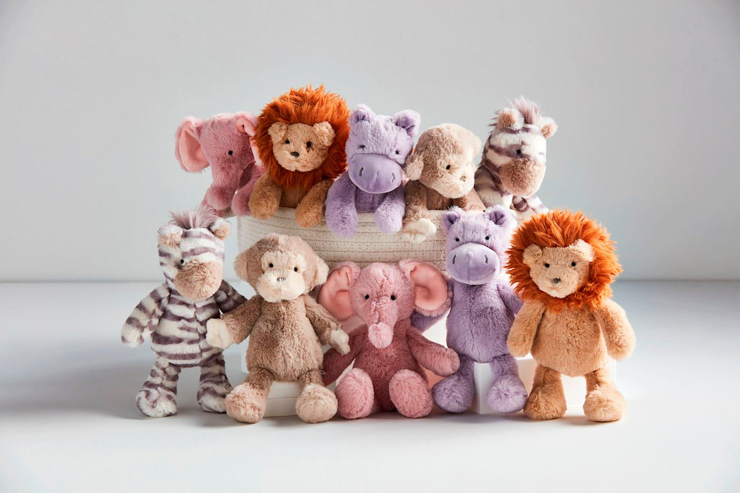 Bailey The Zebra - Mini Safari Plush Rattle Pals