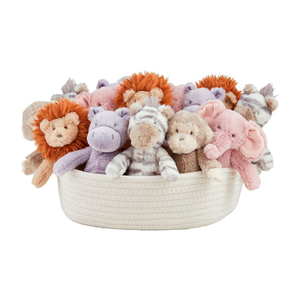 Bailey The Zebra - Mini Safari Plush Rattle Pals