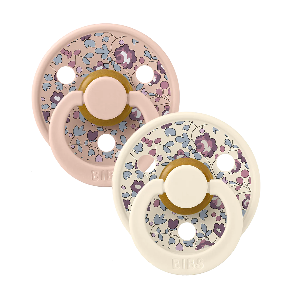 BIBS x Liberty Colour 2 Pack Eloise- Blush Mix