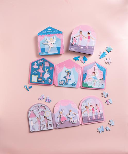 Studio Ballet Magnetic Puzzle Book