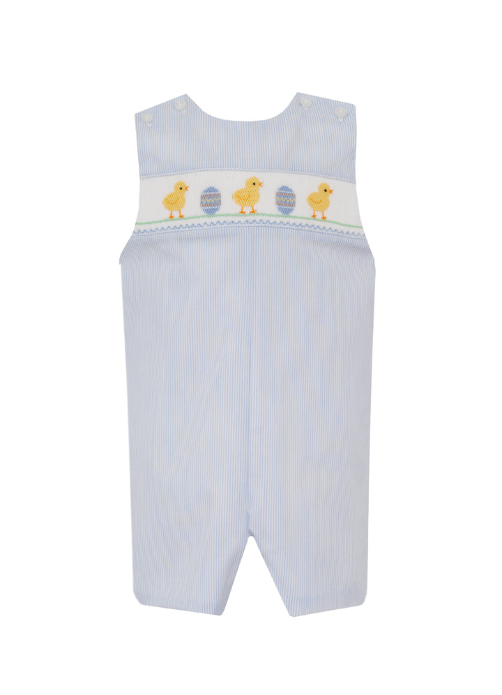 Easter Chick Boy's - Light Blue Tiny Stripe Boy's Jon Jon