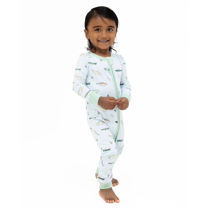 Fishing Short Sleeve Loungewear Set