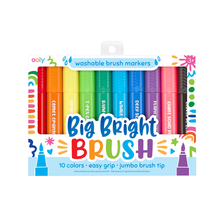 Big Bright Brush Markers