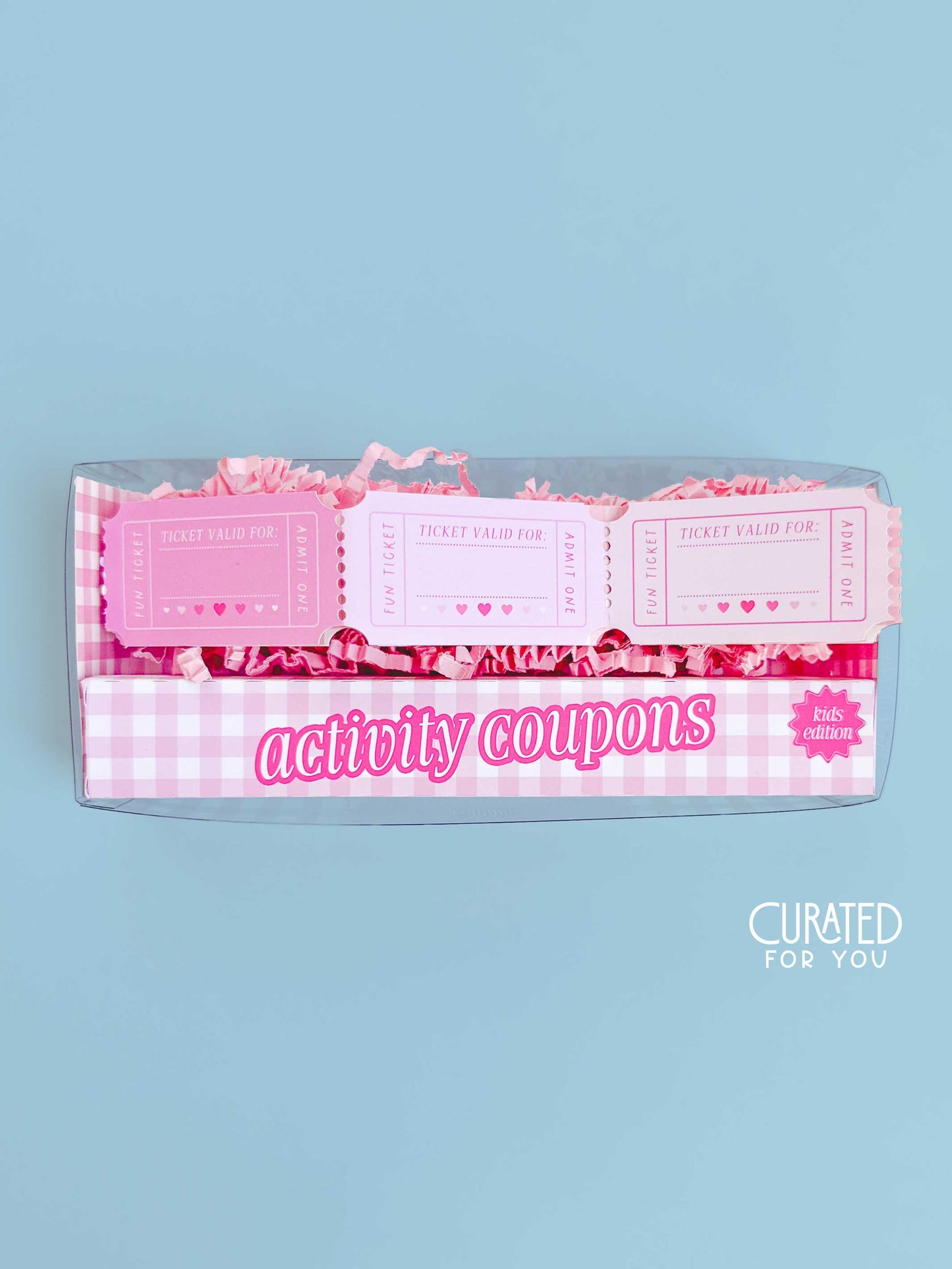 Barbie Inspired Activity Tickets for Kids