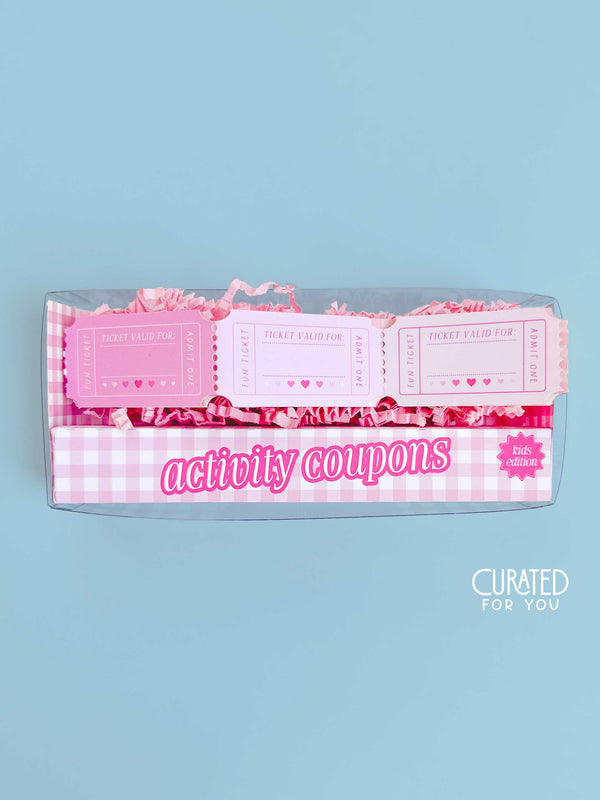 Barbie Inspired Activity Tickets for Kids