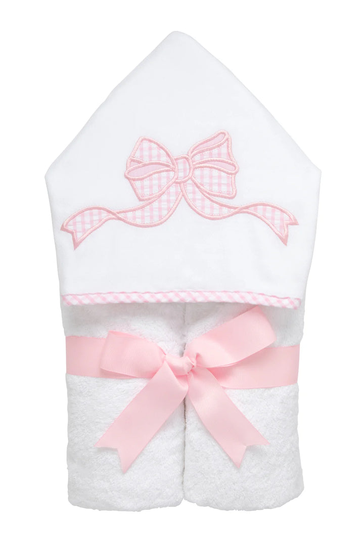 Bow Everykid Towel, Pink