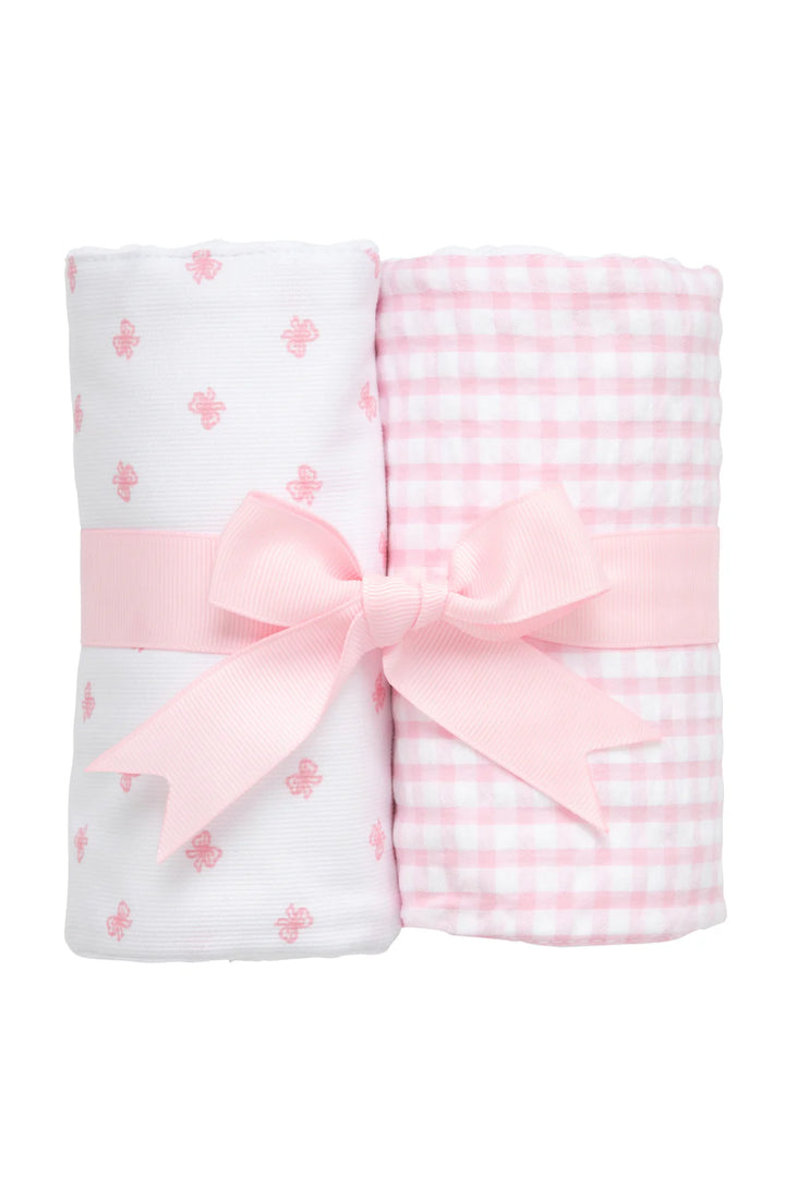 Set of Two Burps - Pink Bow