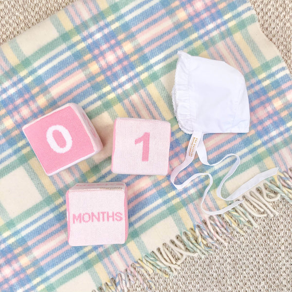 Blaylock Blocks- Hamptons Hot Pink, Palm Beach Pink, & Palmetto Pearl