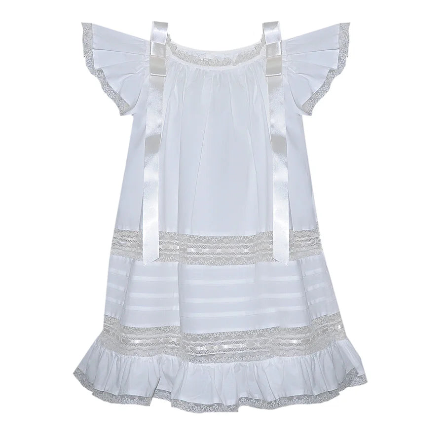 White Nora Dress