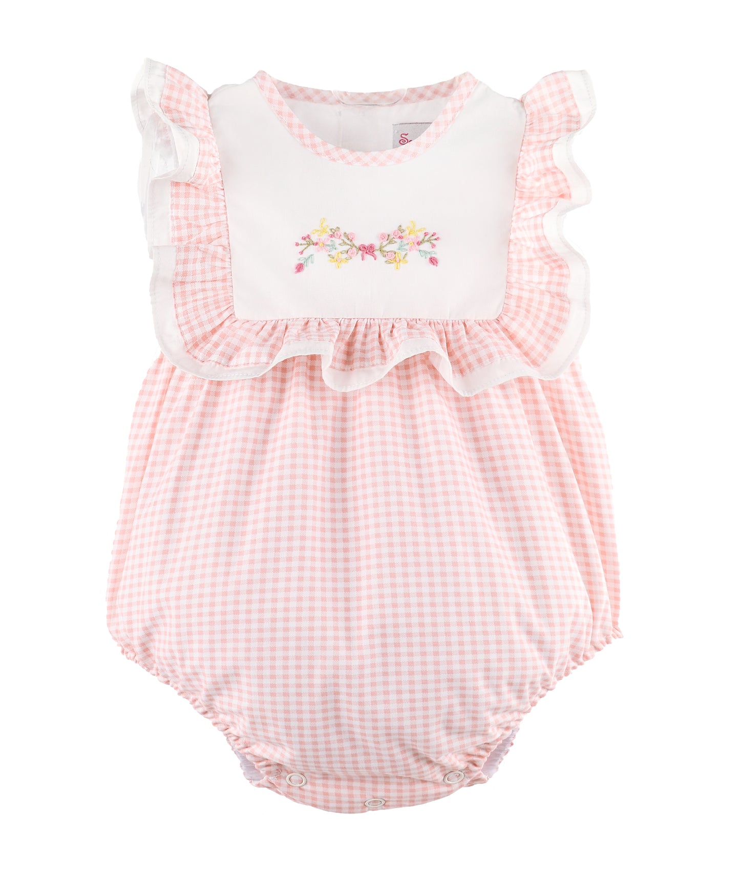 Garden Club Ruffle Bubble, Pink