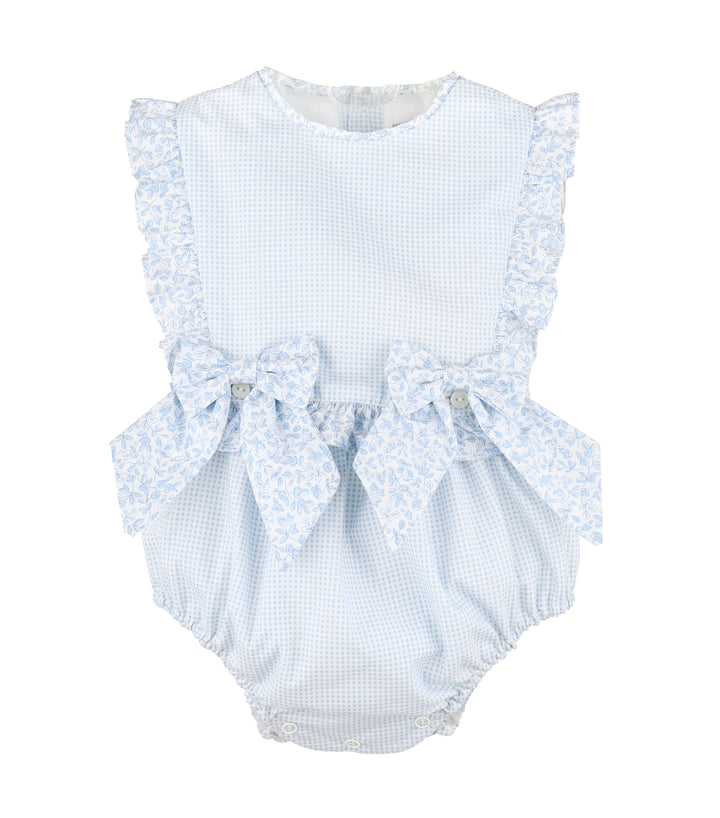 BB Blooms Girl Overall, Blue