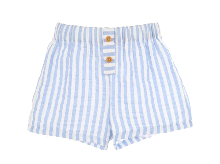 Cuddle Cotton Short Set- Blue