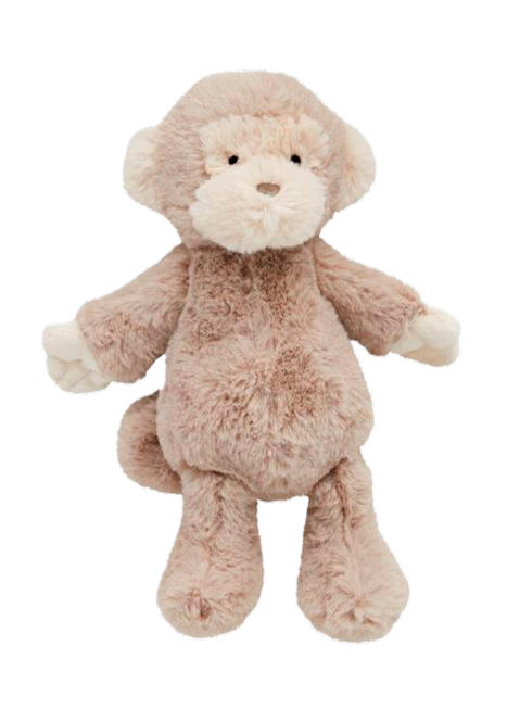 Milton The Monkey - Mini Safari Plush Rattle Pals