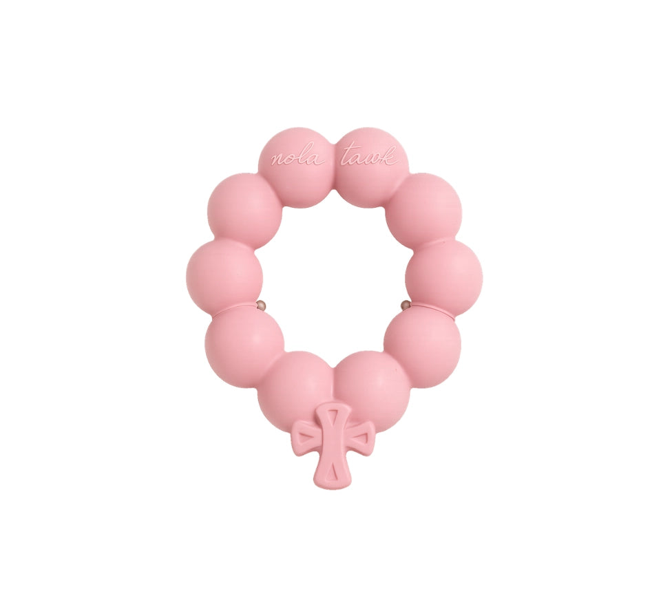 Pink Blessing Beads Teether