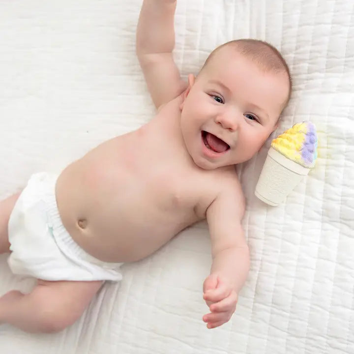 Just Chillin' Snoball Bath Toy & Baby Teether