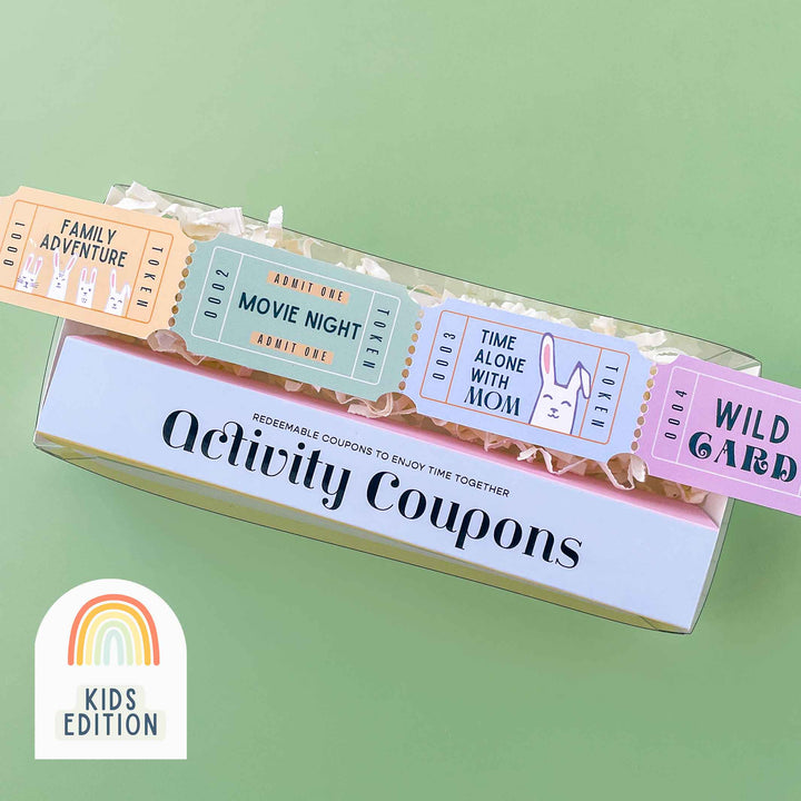Bunny Activity Coupons for Kids