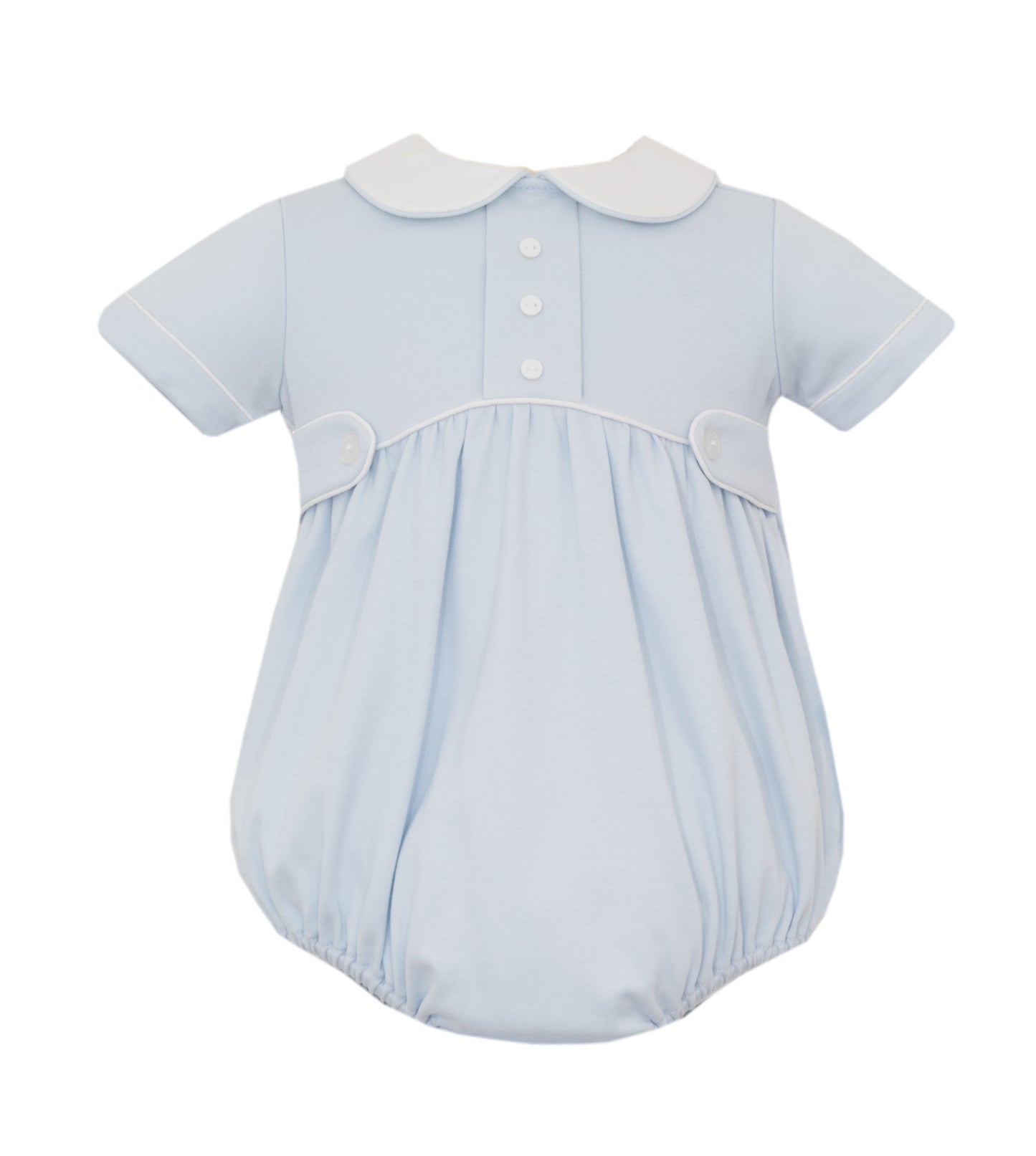 Light Blue Knit Boy's Bubble