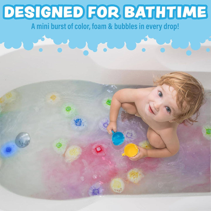 Rainbow- Lil' Bursts™ Mini Bath Bombs for Kids