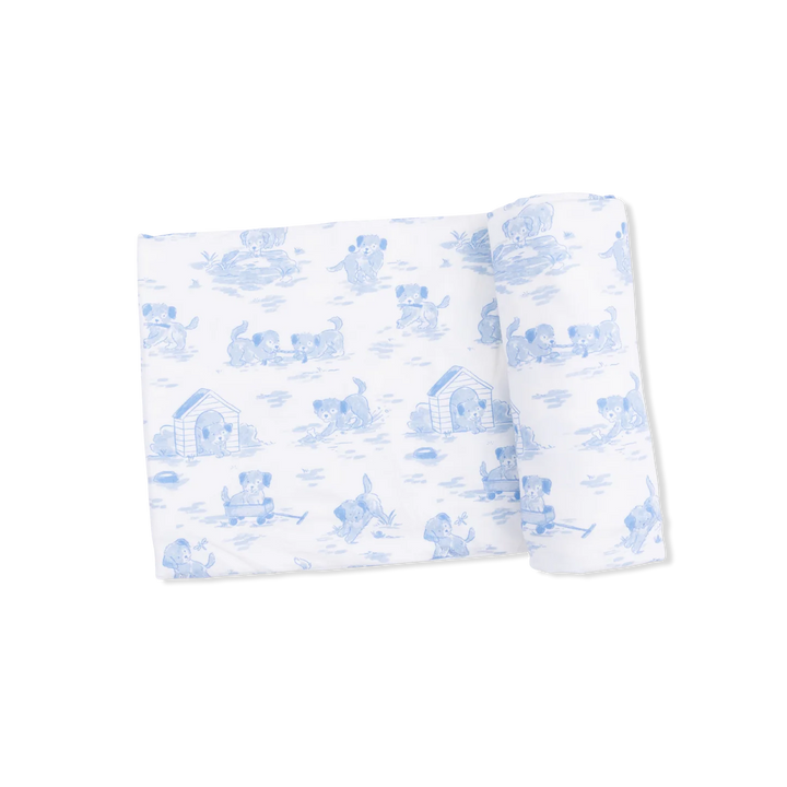 Puppy Toile Swaddle