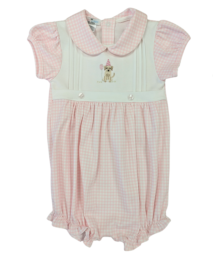 Birthday Girl Hand Embroidered Bubble