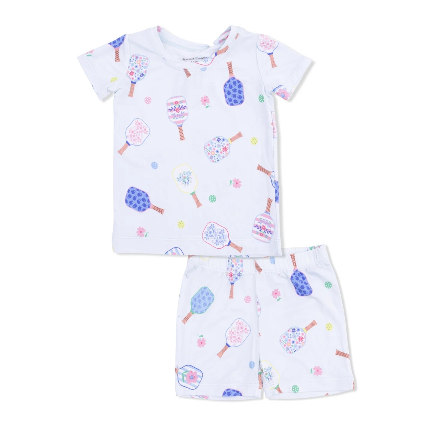 Floral Pickleball Loungewear Short Set