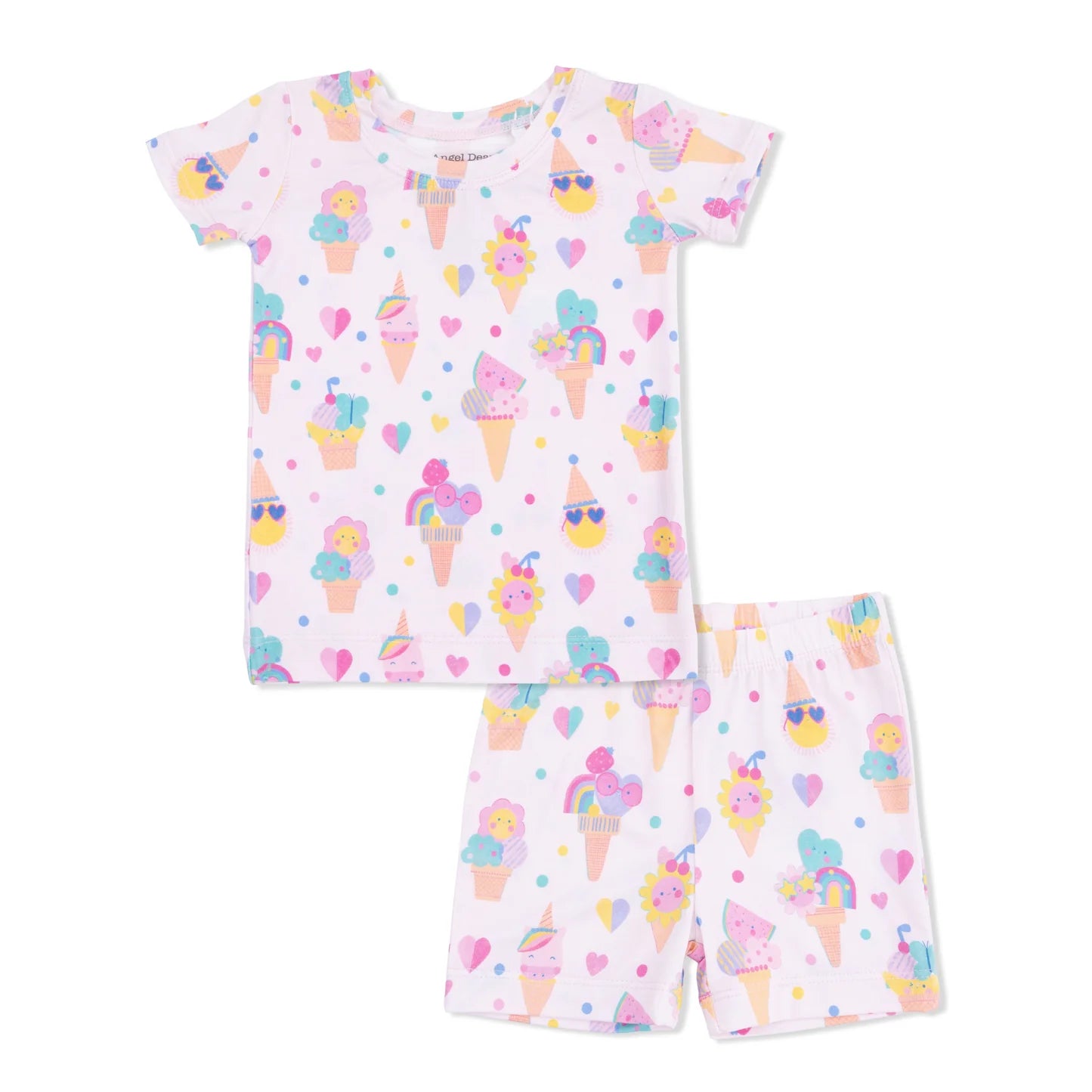 Ice Cream Fun Crew Loungewear Short Set