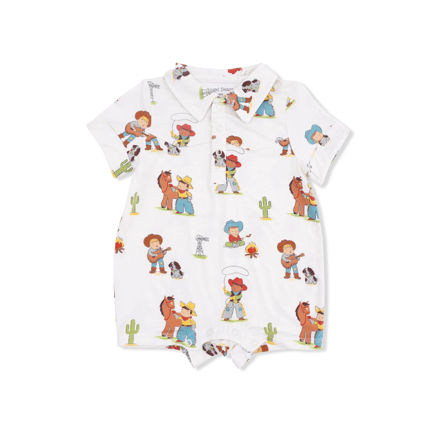 Vintage Cowboys Polo Shortie
