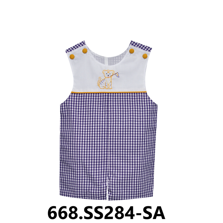 Tiger w/ Flag Shortall