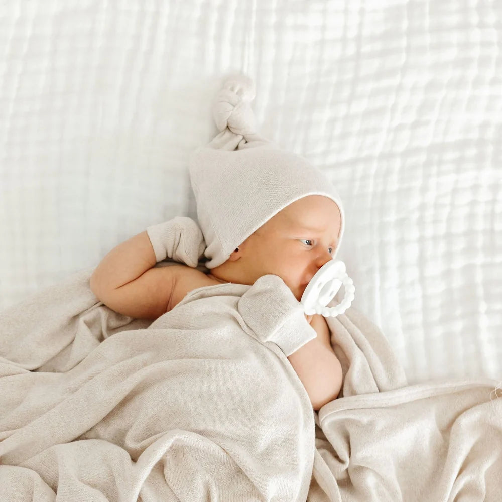 Dakota Plush Top Knot Hat