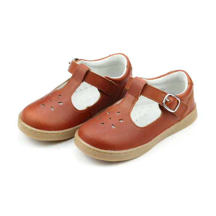 Chelsea T-Strap Mary Jane Cognac