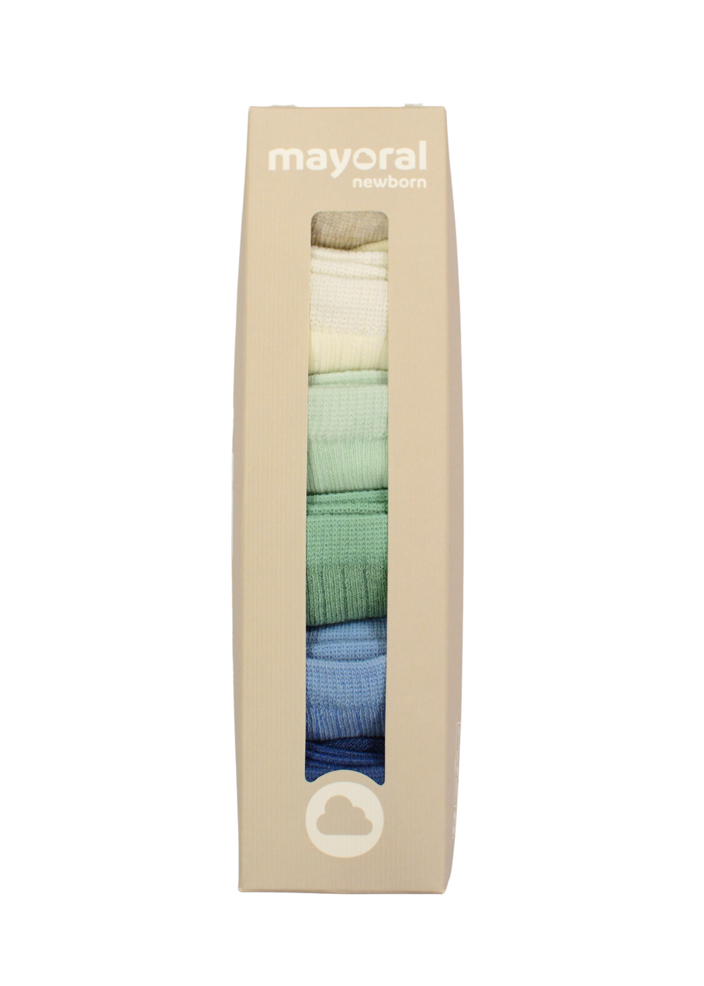 Set of 6 Socks - Green