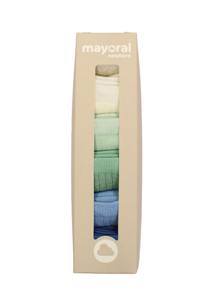 Set of 6 Socks - Green