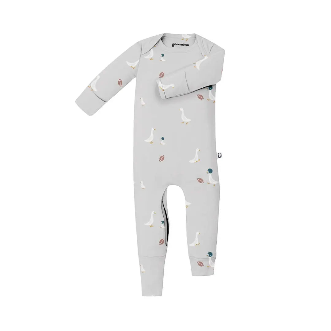 Convertible Pajamas - Football Goose