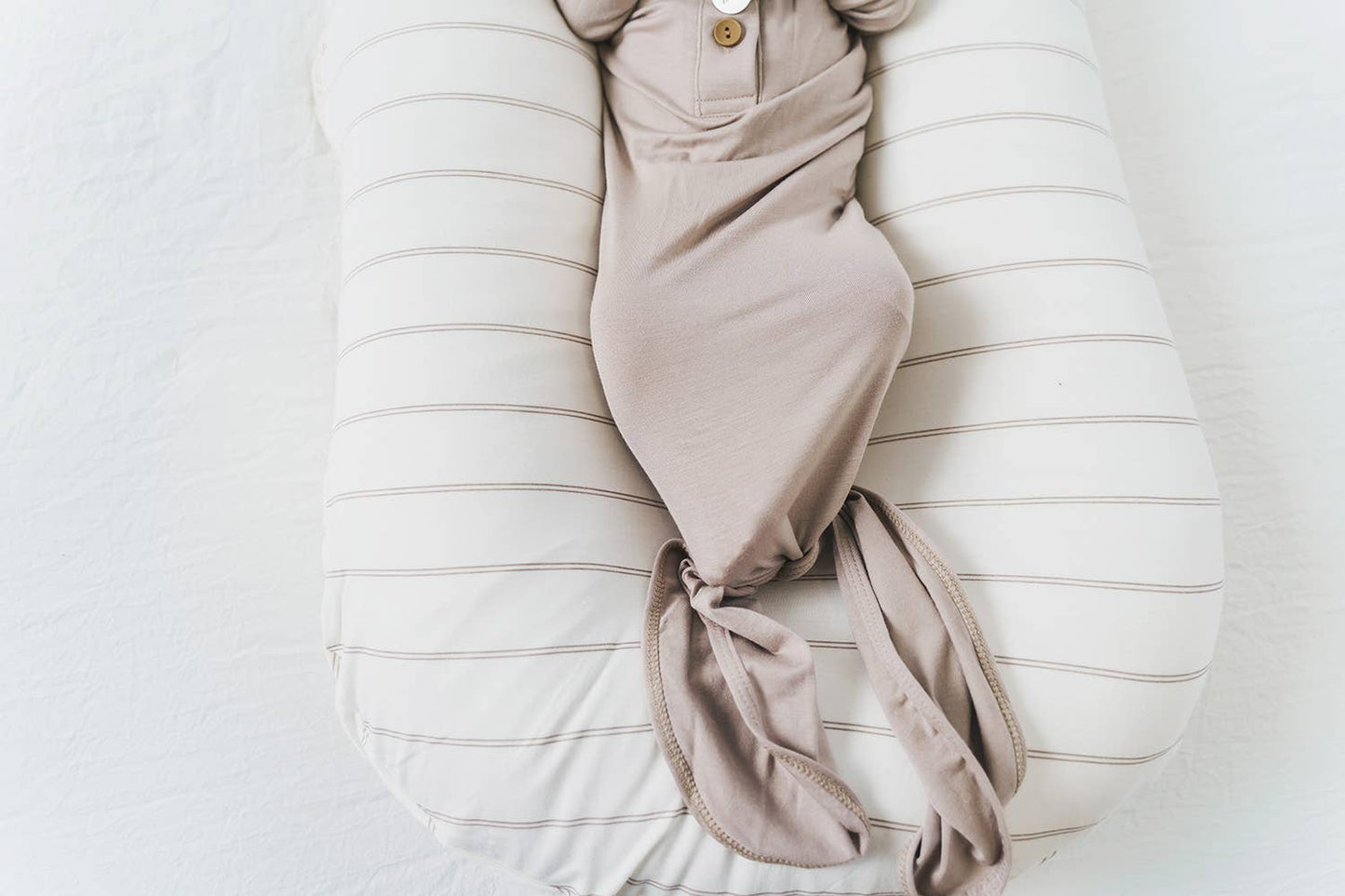 Knotted Gown in Sage