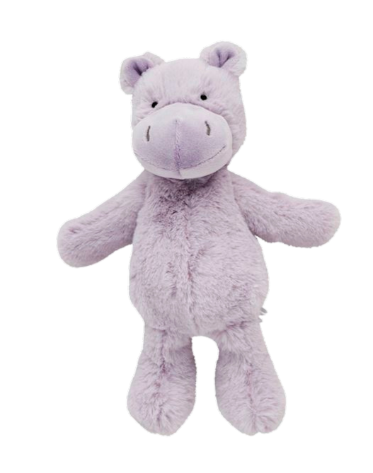 Winnie The Hippo - Mini Safari Plush Rattle Pals