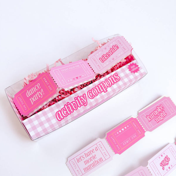 Barbie Inspired Activity Tickets for Kids