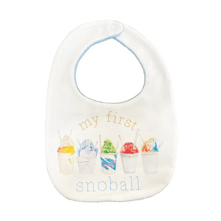 My First Snoball Organic Cotton Baby Bib