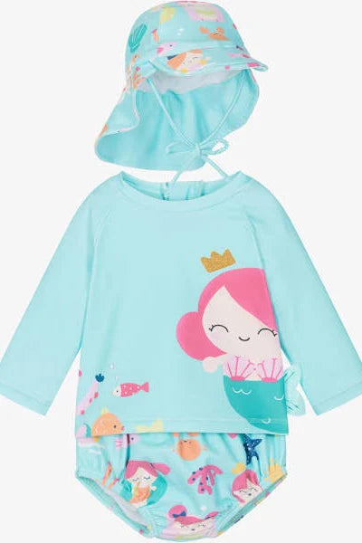 Mermaid Swimsuit with Hat