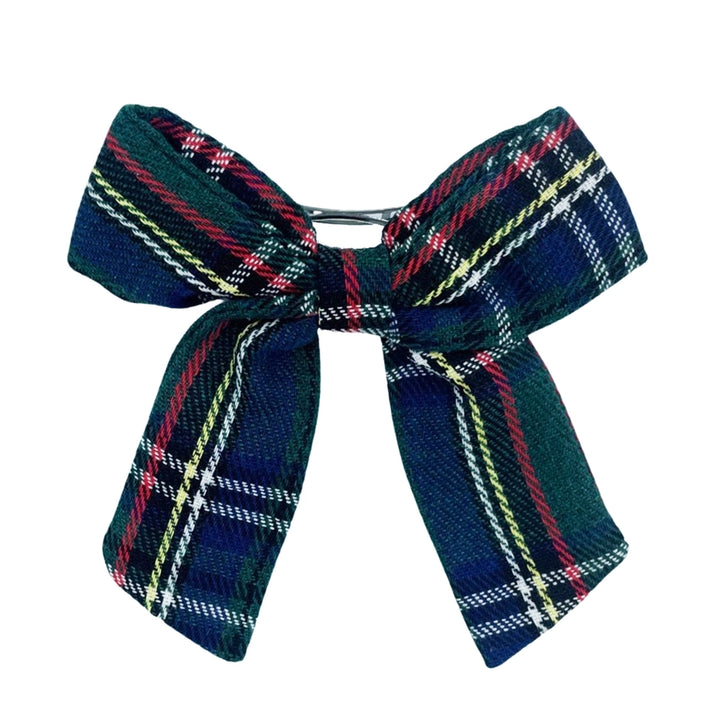 Plaid Hair Bow in Tilly Tartan