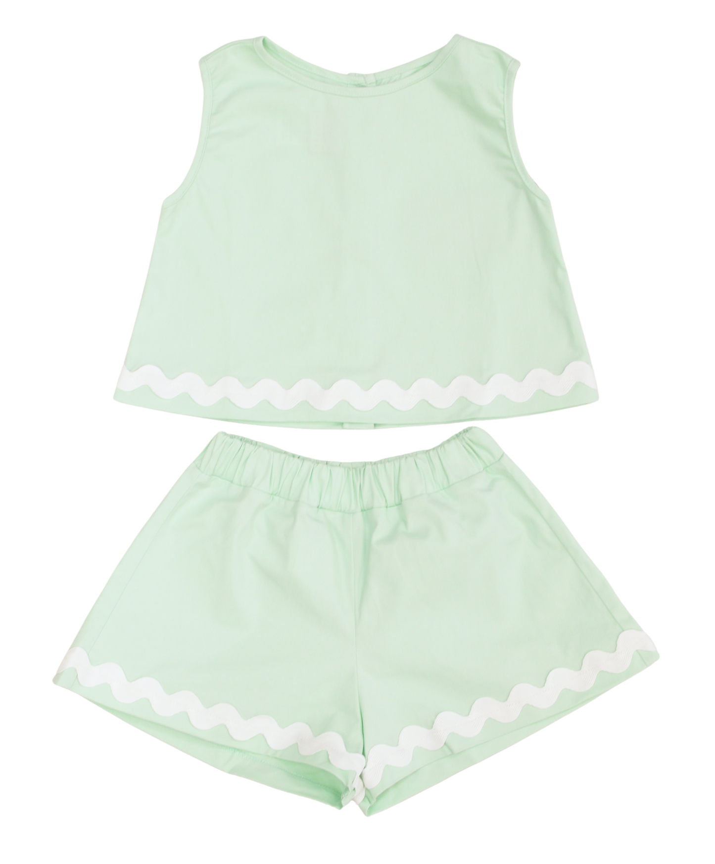 Reagan Ric Rac Set - Seaside Mint