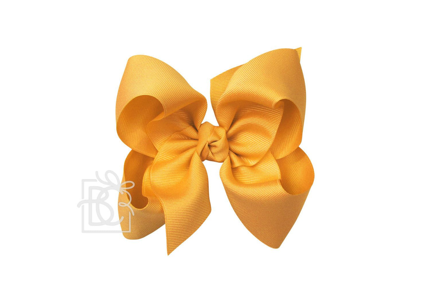Extra Large Signature Grosgrain Double Knot Bow on Clip