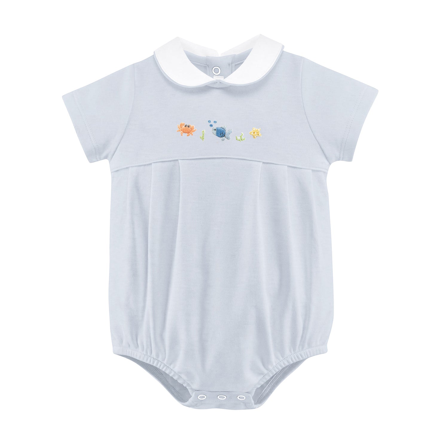Sea Friends Boy Bubble with Round Collar