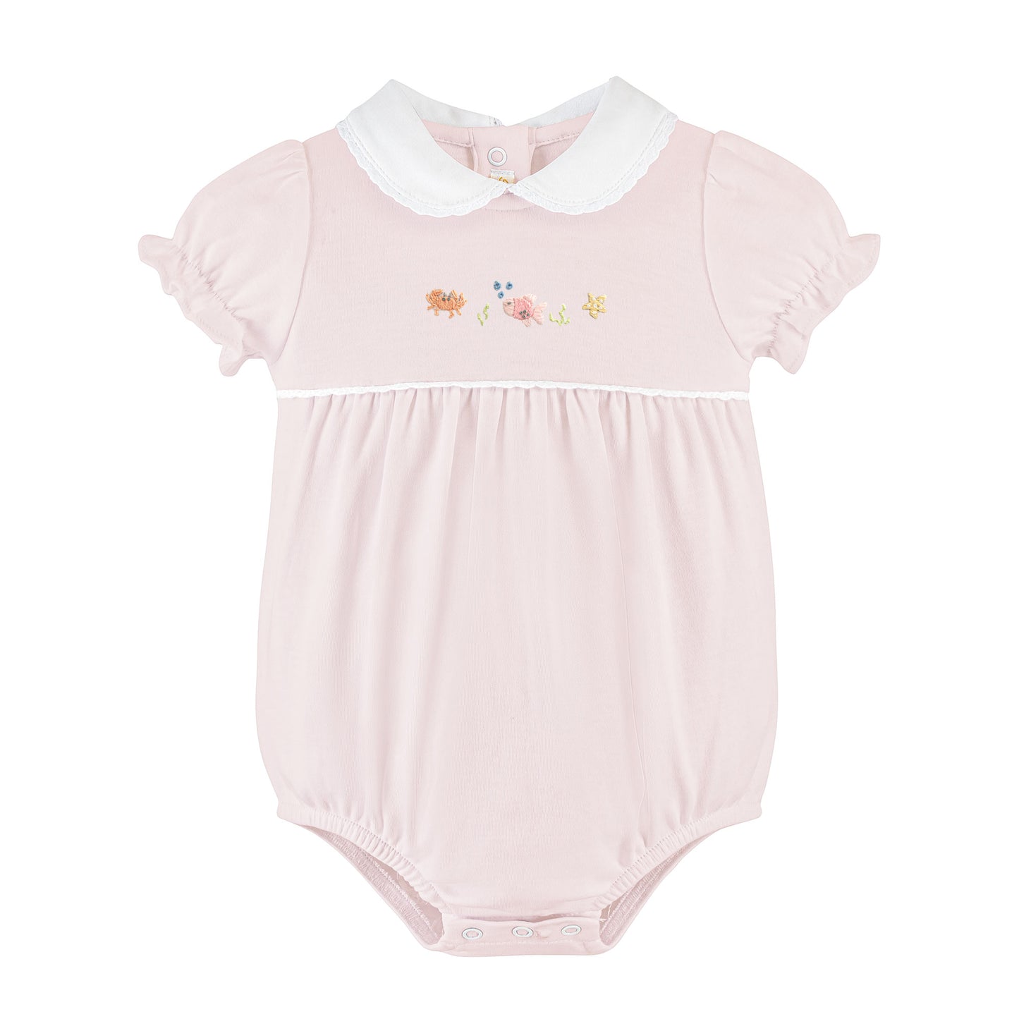 Sea Friends Girl Bubble with Round Collar