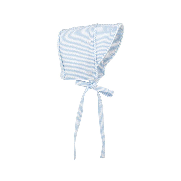 Barringer Bonnet - Breakers Blue Seersucker