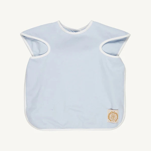Big Bite Bib - Buckhead Blue/Worth Ave White