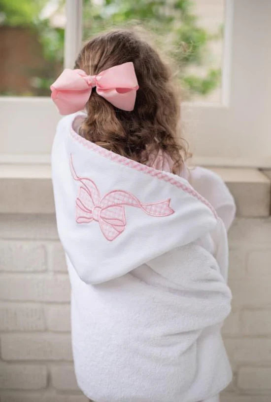 Bow Everykid Towel, Pink